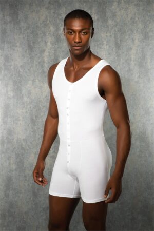 Doreanse 5002 Men's Boxer Body Suit - Front View | Buy Online at Cheeky Craic