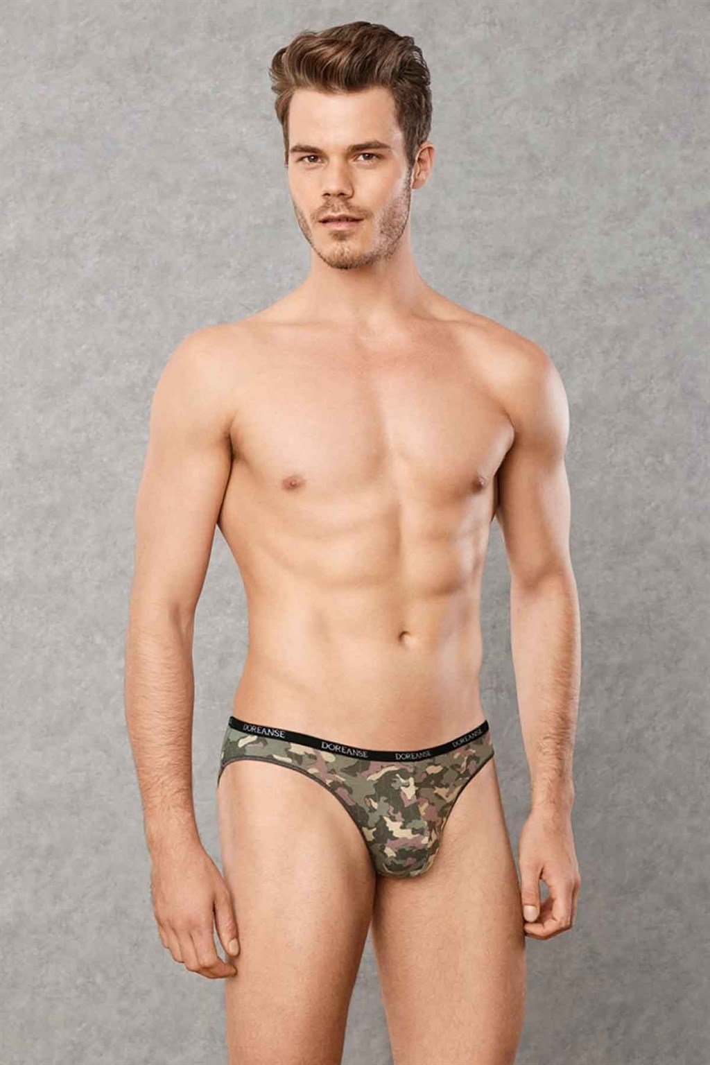 Doreanse 1335 men's bikini briefs — front view | Buy at Cheeky Craic